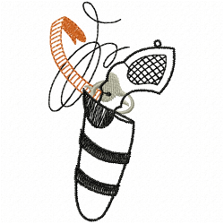 Hunter Embroidery Design 3